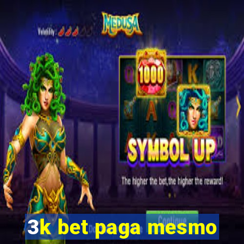 3k bet paga mesmo